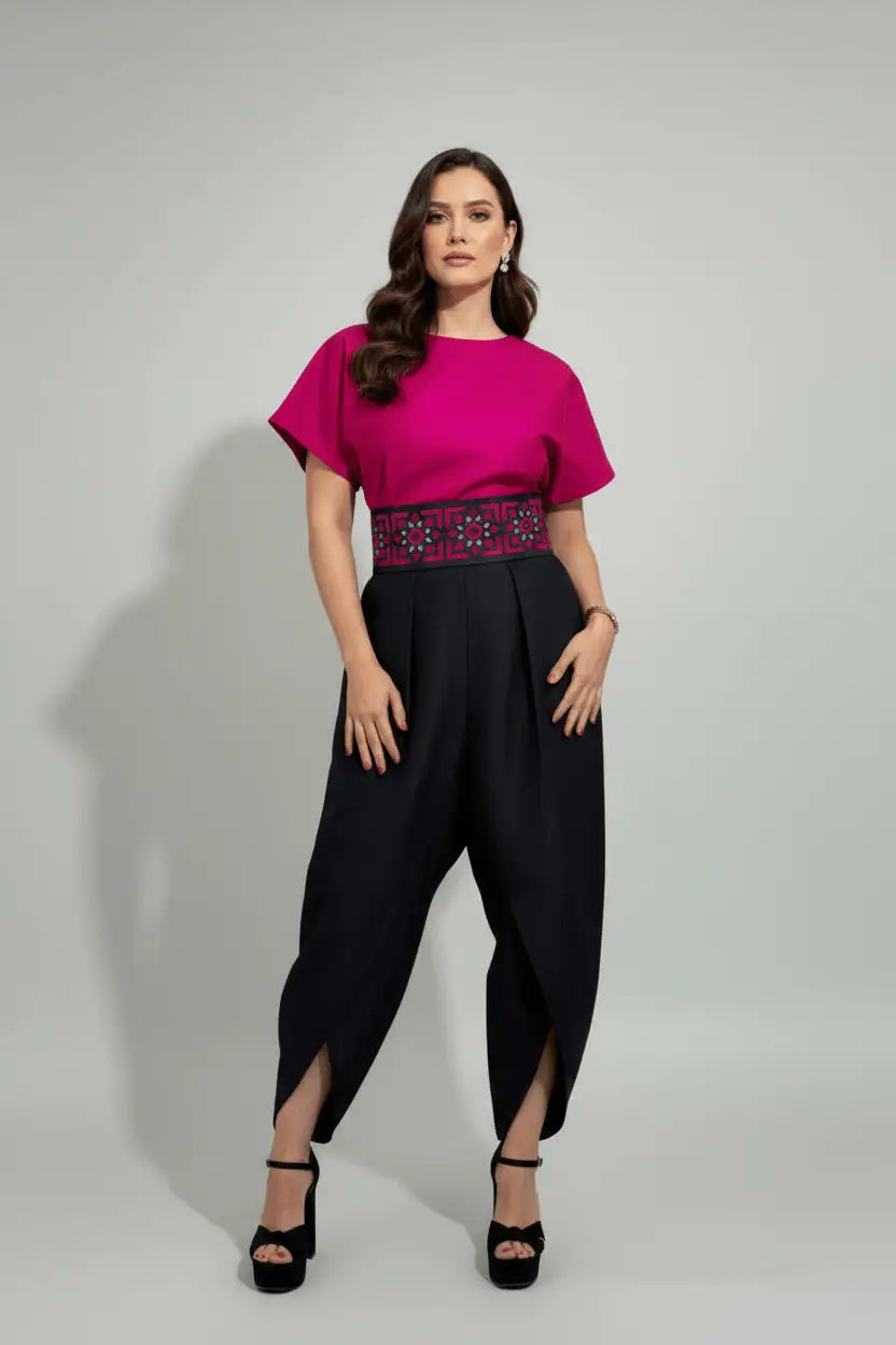 Sogoli designer blouse - LENALIA Persian luxury fashion