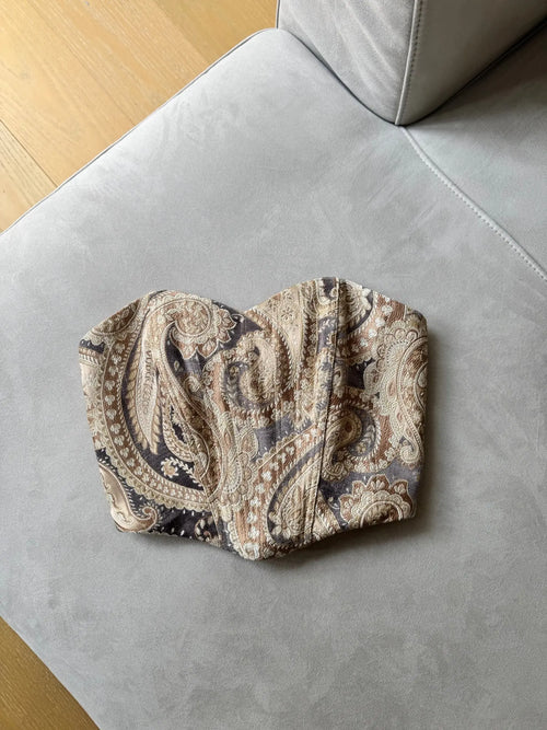 Champagne Termeh Top - LENALIA