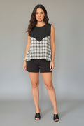 Nina top designer piece