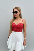 Red Trad Top - LENALIA