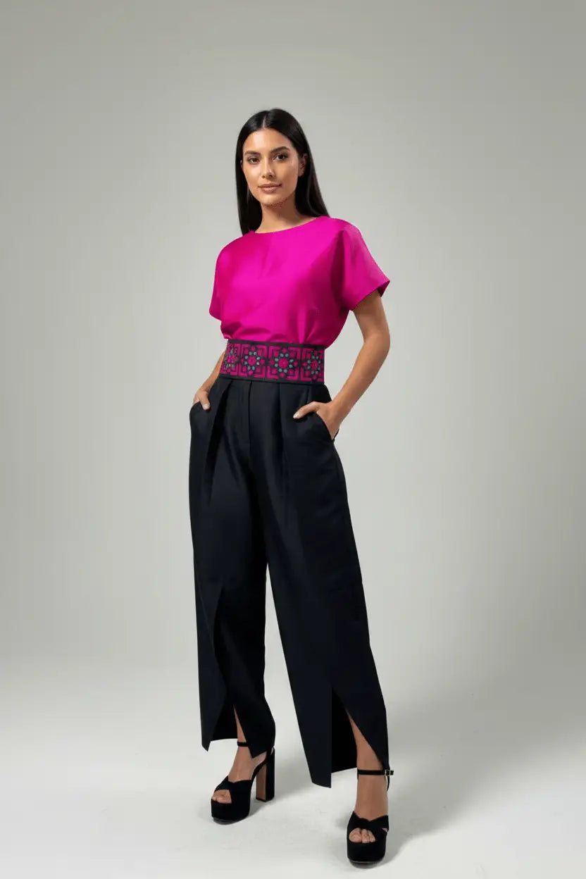 Sogoli designer blouse - LENALIA Persian luxury fashion