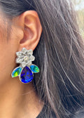 Gelareh handmade papier-mache earrings - Kurdish artisan jewelry meaning darling