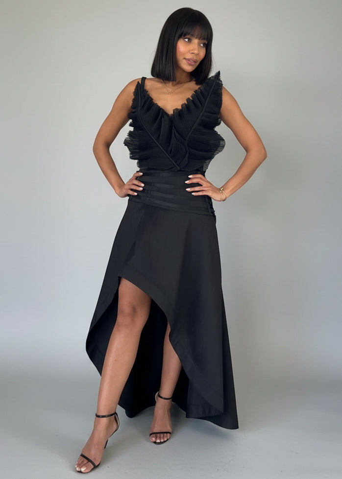 Rana Black Skirt - LENALIA