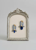 Roysa hand-made papier mache earrings