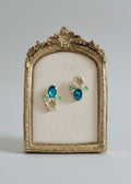 Sulin hand-made papier mache earrings
