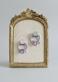 Avineh hand-made papier mache earrings