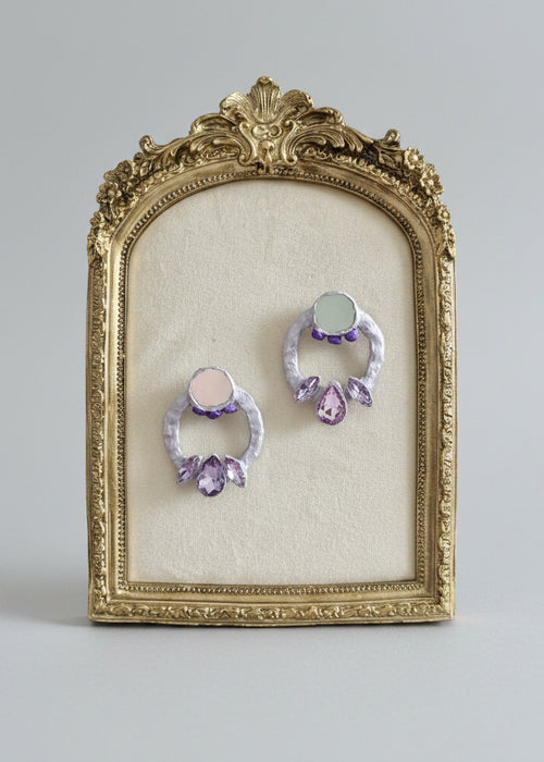 Avineh hand-made papier mache earrings