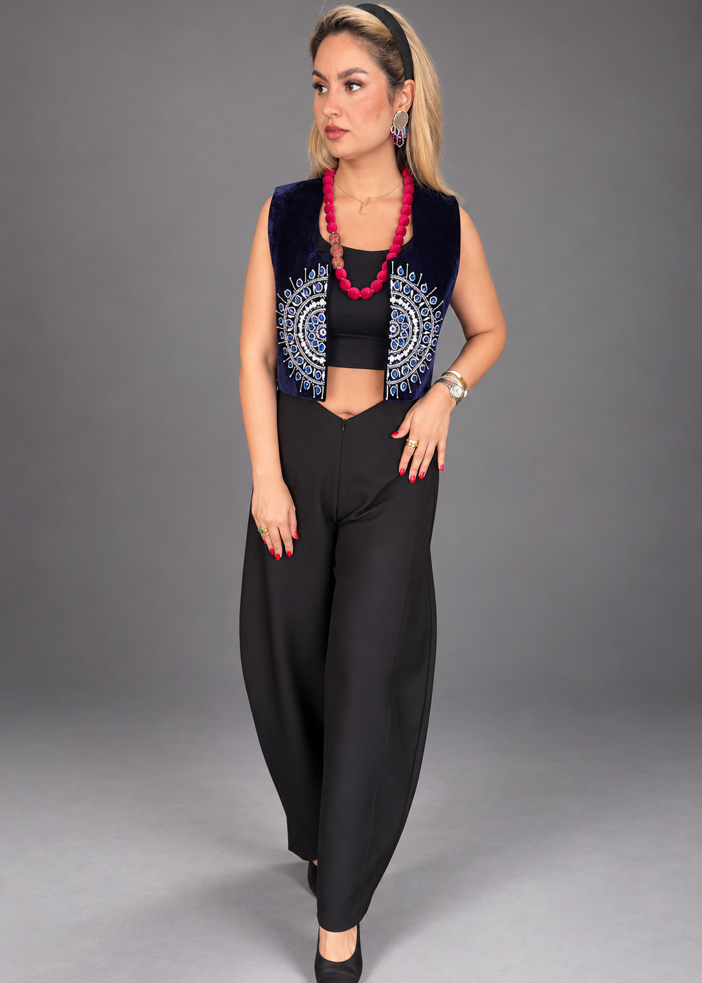 Midnight Jewel Vest
