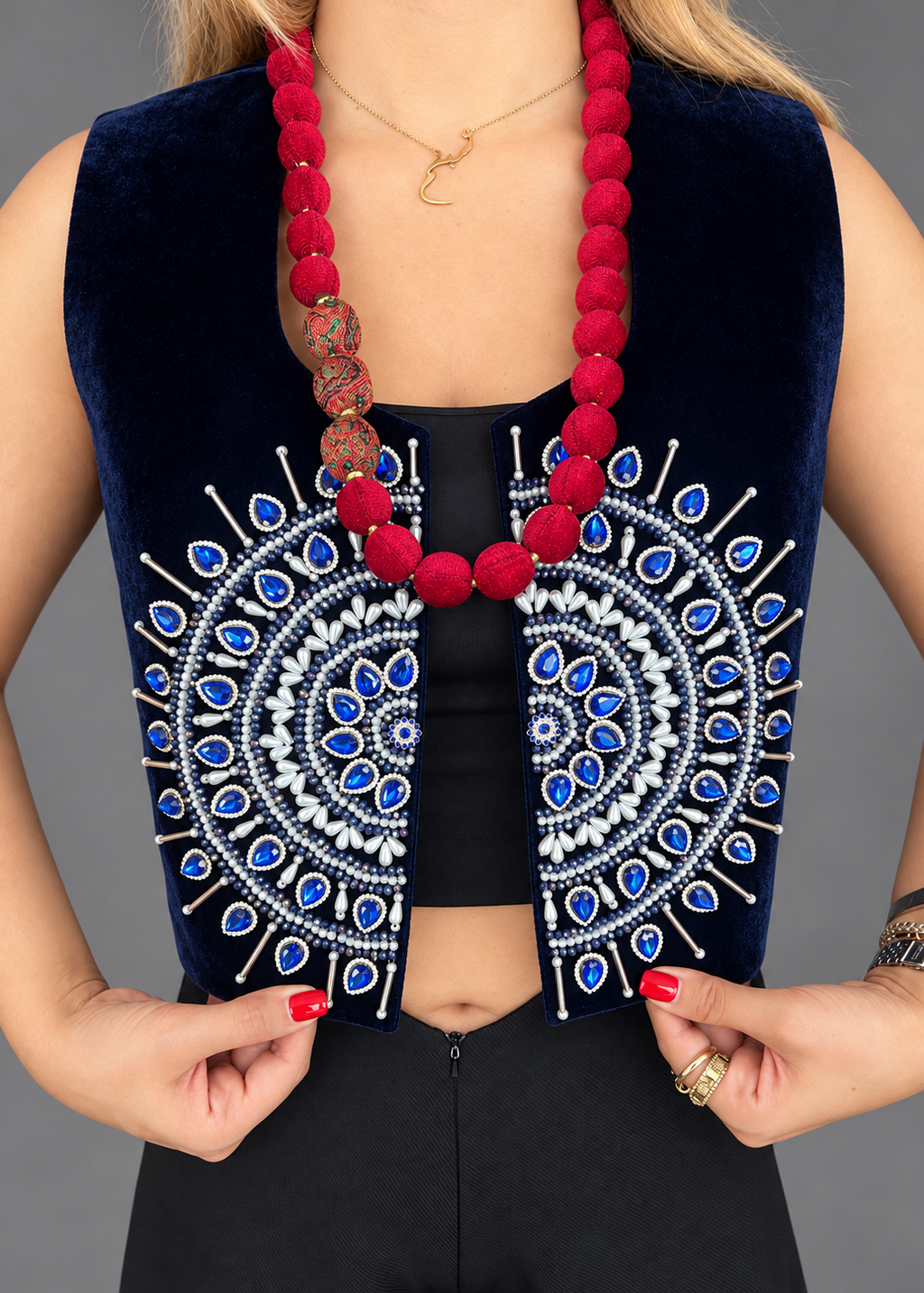 Midnight Jewel Vest