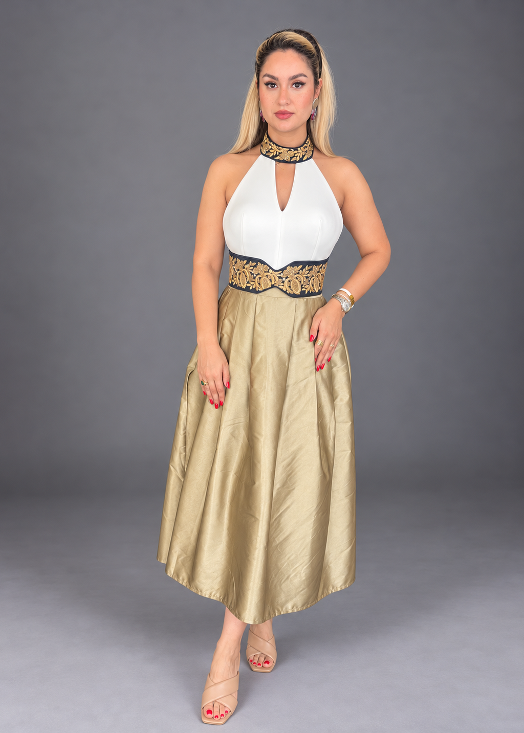 Oval Top - scuba Lenalia top