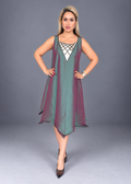 Paliz Taffeta Dress (GP) - LENALIA