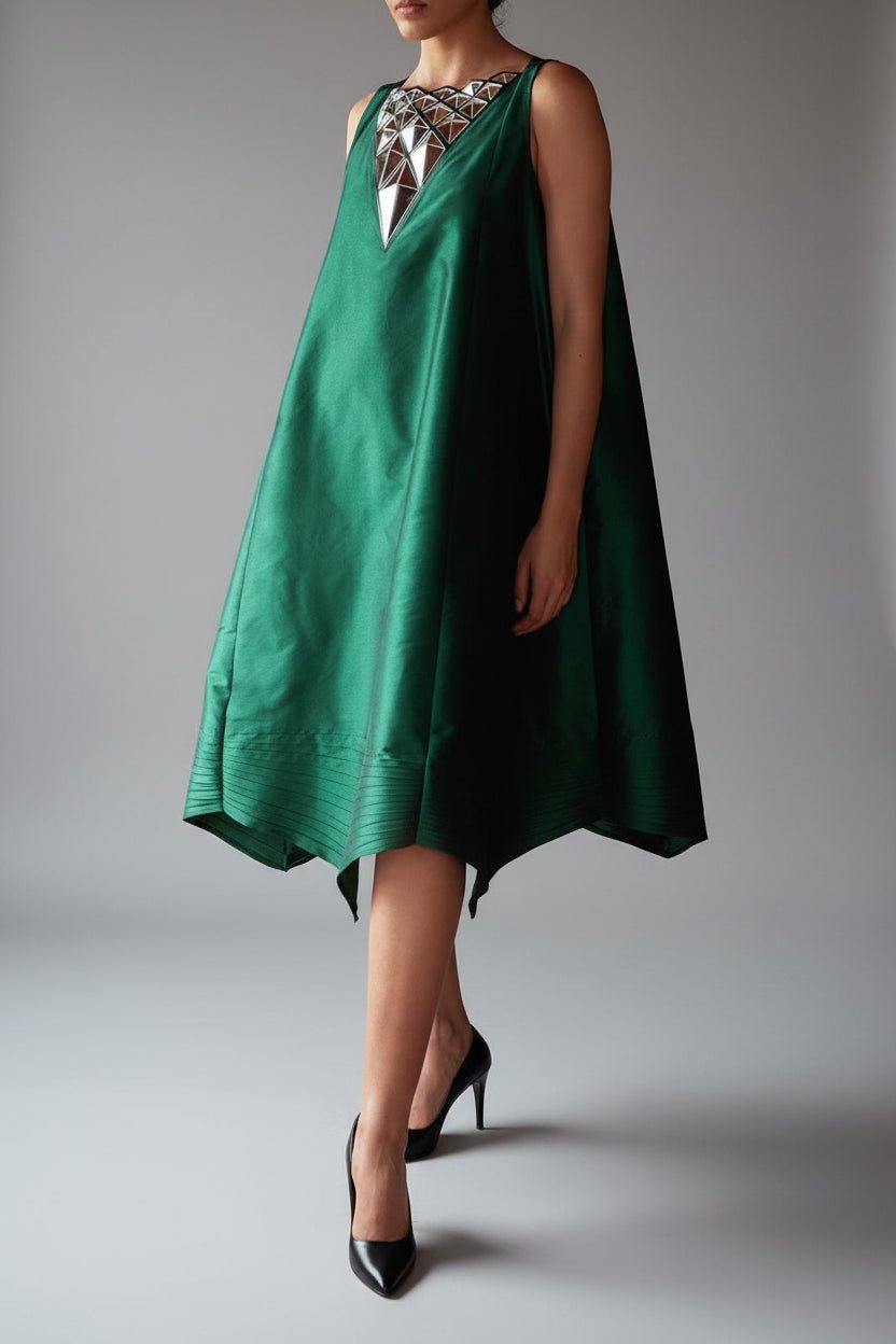 Paliz Taffeta Dress (GP) - LENALIA