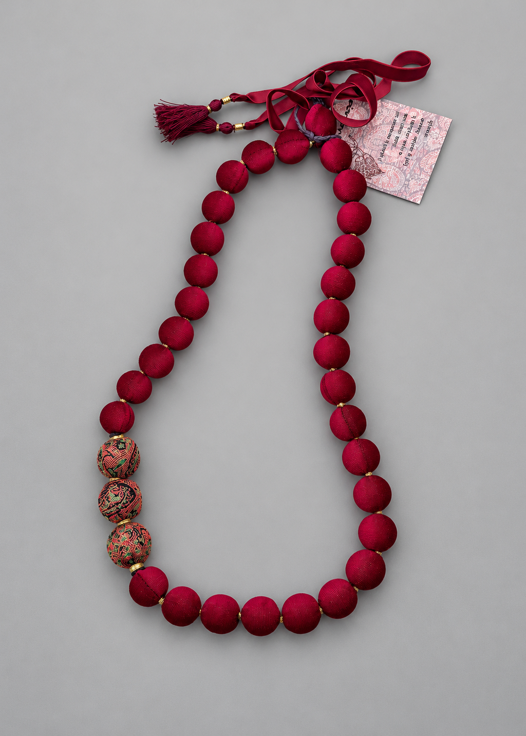 Red Qajar Necklace