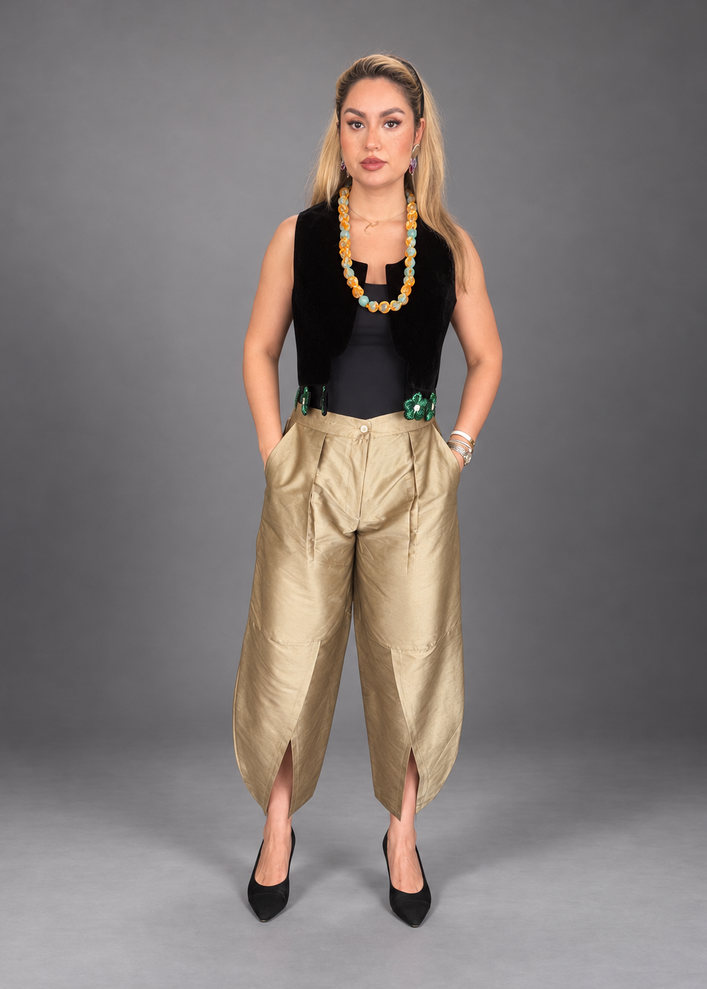 Bloom Vest Green