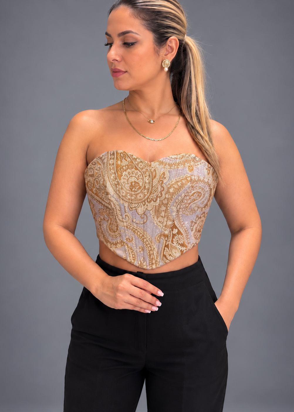 Yasi Termeh - Lenalia Crop top